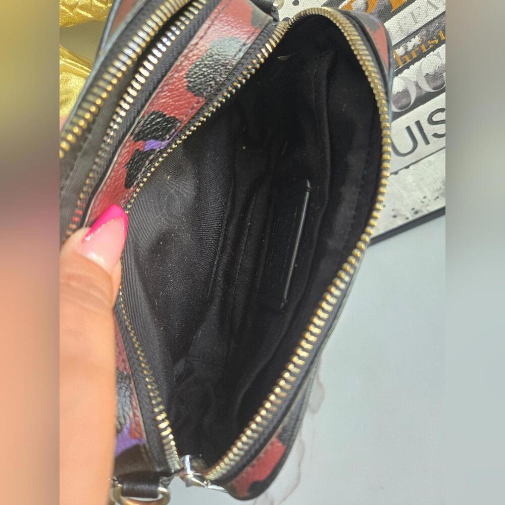 ❌️SOLD❌️Coach Jes 20 Crossbody Bag With Leopard Print - Picture 8 of 8